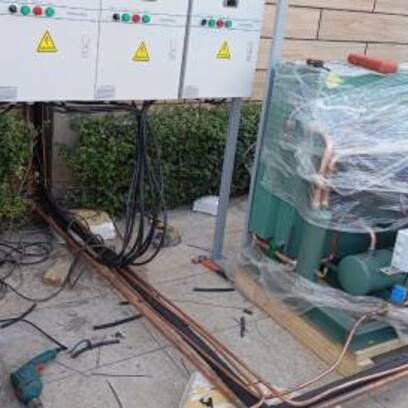 Condensing unit assembly