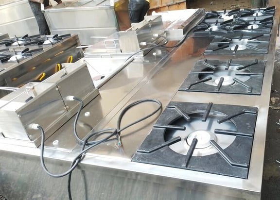 Completed cold storage installation