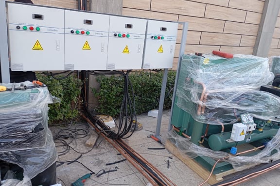 Cold room project installation