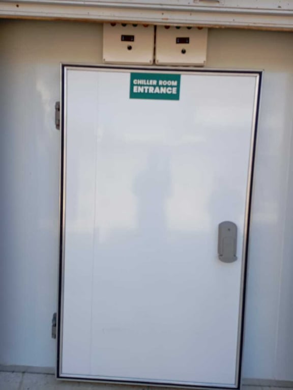 Cold room commissioning and handover