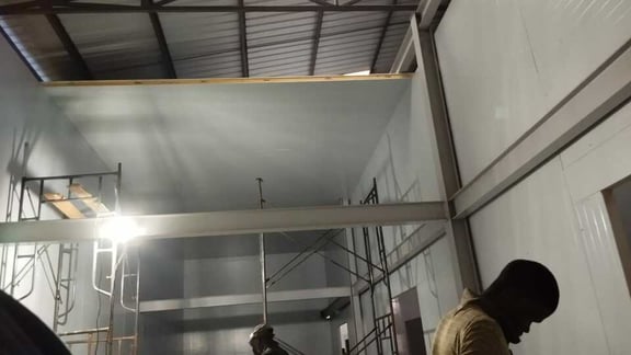 Large-scale AC installation project